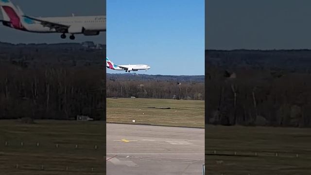 butter landing in CGN airport #swiss001landing смотреть онлайн