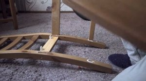 Простой и быстрый ремонт стула из икеа каустби