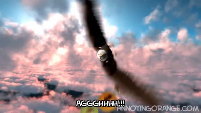 Annoying Orange - Fry-day (Rebecca Black Friday Parody) смотреть онлайн