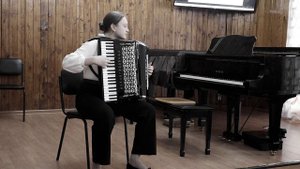 Е. Выставкин вальс "Зимушка" исп. Жеребцова Светлана (аккордеон). Музыкальная школа №1 г.Хабаровск