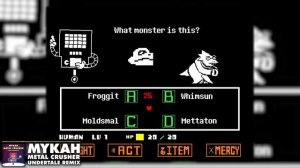 Undertale - Metal Crusher (Remix)