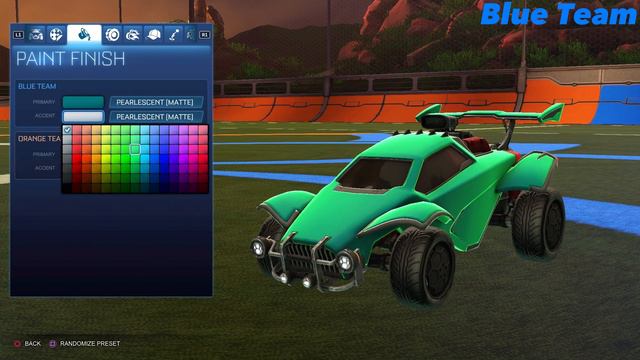 ALL 14,700 COLOUR COMBOS IN ROCKET LEAGUE (Pearlescent Matte)