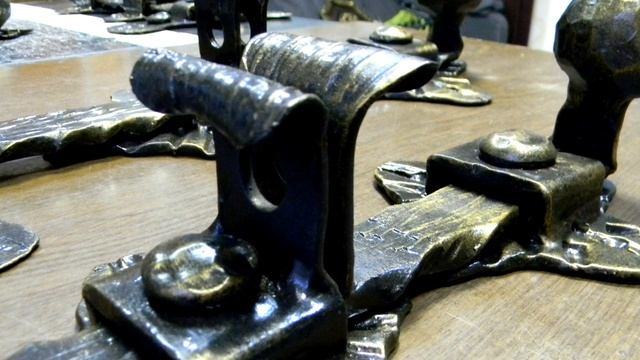 Красивые кованые засовы на двери ручной работы, засовы для дверей, ковка художественная