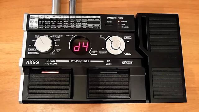 Рокин Факин #10 - Гитарный процессор Korg ToneWorks AX5G (Япония)