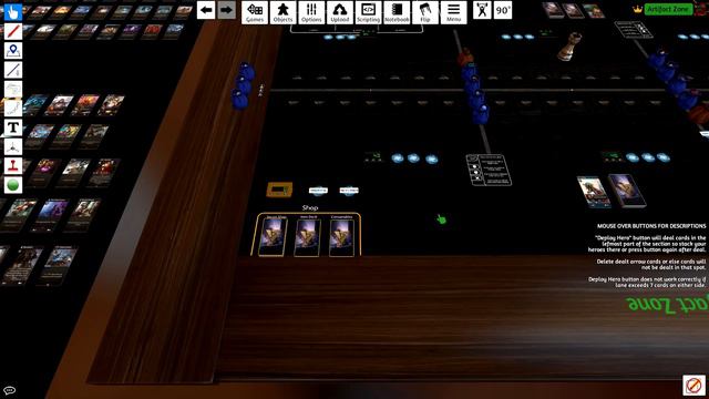 Руководство по игре в Artifact в Tabletop Simulator от Artifact Zone. Часть 1 - Введение.