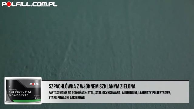 Szpachlówki z włóknem szklanym POLFILL смотреть онлайн