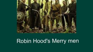 Robin Hood (Hero or Villain) Jacob Bloomfield