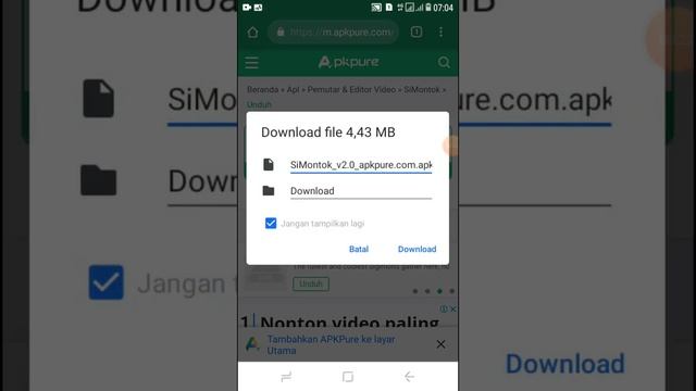 Cara Instal Aplikasi SiMontok Full Fitur Nge** Quality HD смотреть онлайн