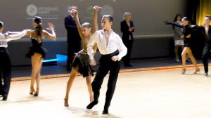 Юниоры 1 La (D) финал: ча-ча-ча, самба, румба, джайв - Kinezis Stars 2023 (Минск) спортивные бальные