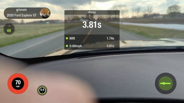 zfg 93 tuned & cvf intercooler Explorer ST 0-60 смотреть онлайн