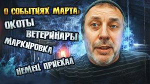 Обзор марта: окоты, ветеринары, маркировка и многое другое. "Мое Подворье"