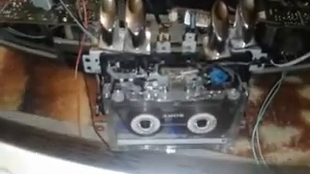 китайская магнитола дисковая и кассетная из90х