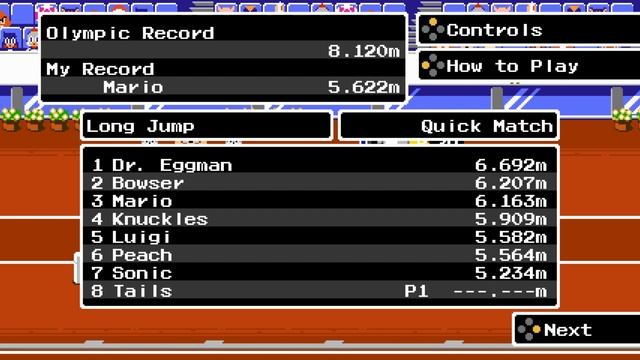 Mario & Sonic at the Tokyo 2020 Olympic Games 1964 Events 100m, 400m, Long Jump, Marathon смотреть онлайн