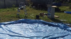 Разбираем Бассейн Intex