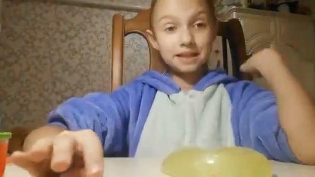 Обзор супер мега слайма-слизи, полный улет, слайм как вода. смотреть онлайн