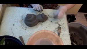 Ландшафтный арт-объект "Улитка" Изготовление из бетона