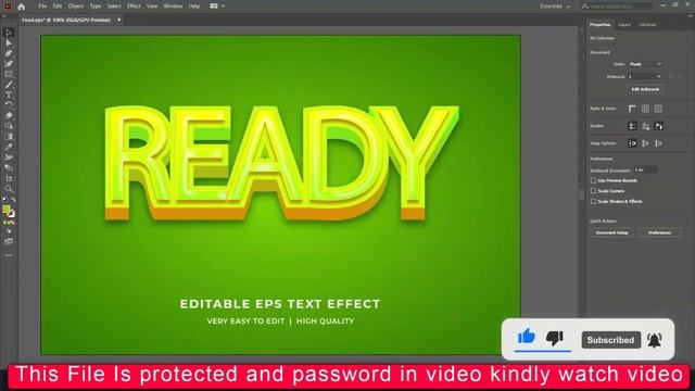 2022 Editable 3D Text Effect PSD Vol.9 Photoshop Tutorial смотреть онлайн