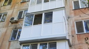 Балкон с выносом Керчь | Расширенный балкон в Керчи