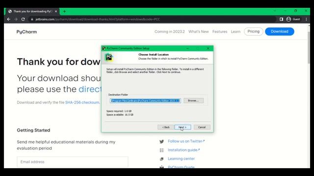 How to Install Python 3.11 in Windows? Python For Beginners: C1 | Windows 11 | Download PyCharm IDE