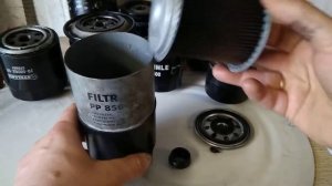 Пилим топливный фильтр дизель. FILTRON PP850