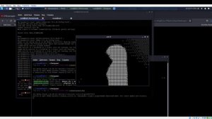Bad apple!! in terminal / Bad apple!! на терминале (Визуализация с помощью Kali Linux)