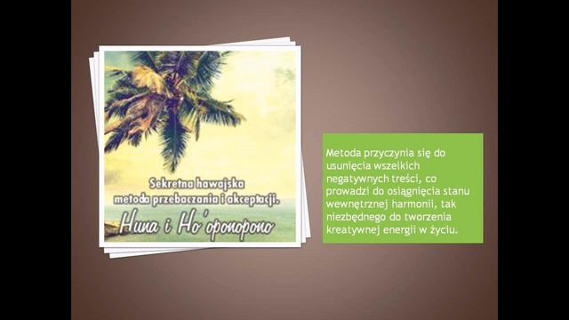 Starożytna hawajska metoda przebaczania i akceptacji: Huna i Ho'oponopono смотреть онлайн