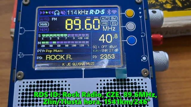 09.07.2023 16:01UTC, [Es], Rock Rádio, Чехия, 89.6МГц, 1541км