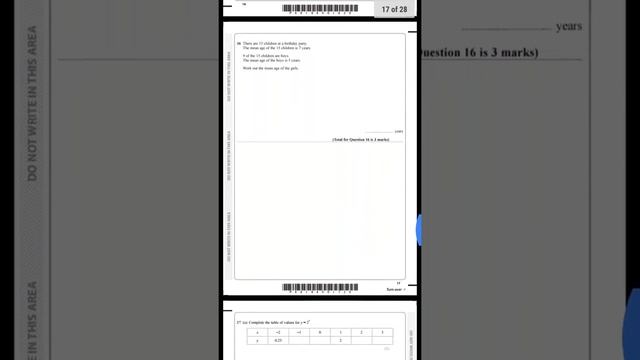 Edexcel 2016 November GCSE Maths Paper 1 смотреть онлайн
