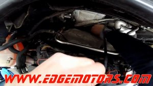 VW 2.5L Jetta Rabbit Golf Passat front oxygen sensor O2 lambda replacement DIY by Edge Motors