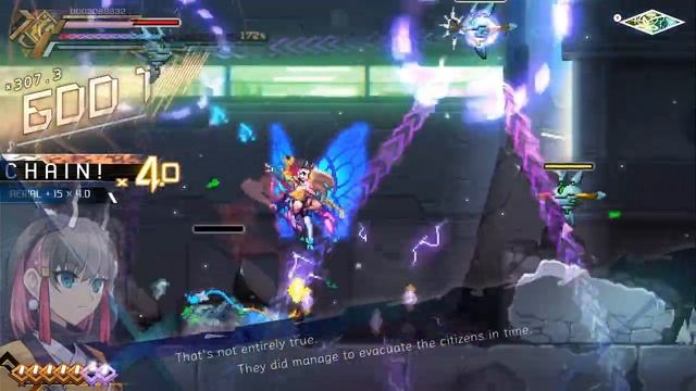 Azure Striker Gunvolt 3 Demo: No Damage, S++ Rank (Steam) смотреть онлайн