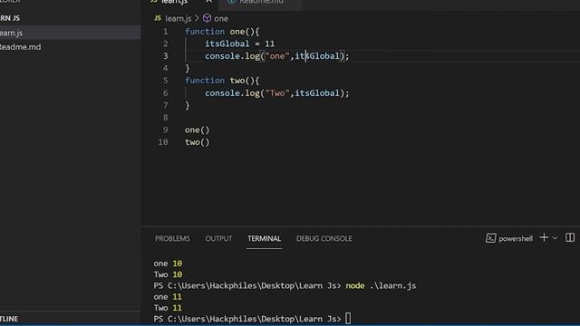 Scopes in javascript | 30 days of javascript | malayalam | Hackphiles
