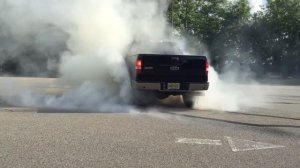 F150 burnout