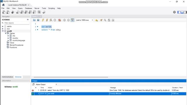 Fixing MySQL Workbench Error 1046: No Database Selected (Quick Solution)