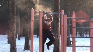 Воркаут в Чите: Огненная тренировка в -40