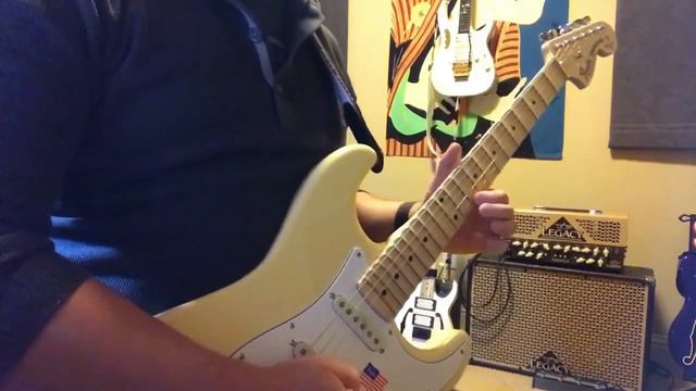 Careless Whisper Yngwie Malmsteen Fender Stratocaster Guitar short test video смотреть онлайн