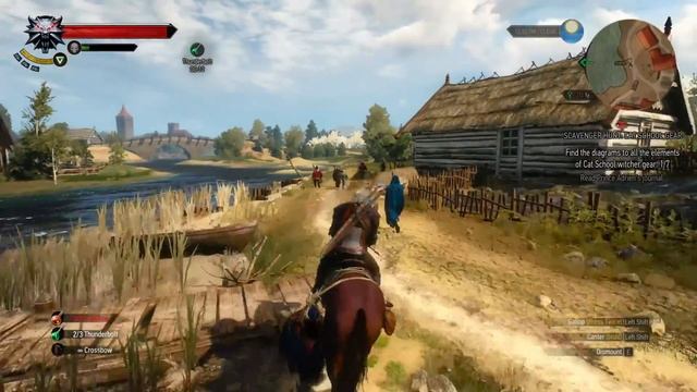 The Witcher 3 Gameplay on Dell Inspiron 7559 смотреть онлайн
