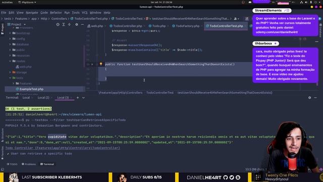 Aprenda a criar API's Rest com Laravel Lumen em uma hora! смотреть онлайн