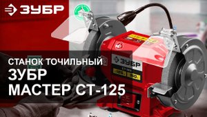 Станок точильный (точило) Зубр Мастер СТ-125. Обзор.