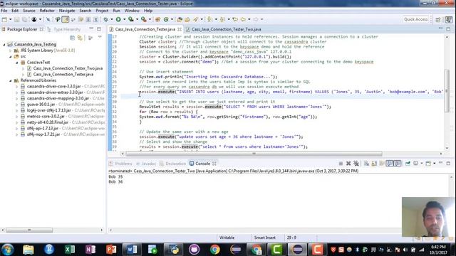 Connecting Cassandra Using Java Application Detailed смотреть онлайн