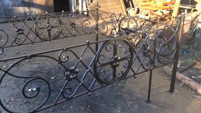 Ритуальная ограда на могилу смотреть онлайн