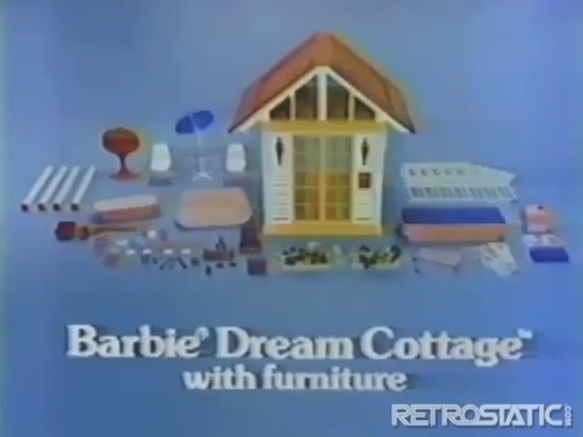 1983 Реклама куклы Барби Маттел Коттедж Мечты  Barbie dream cottage
