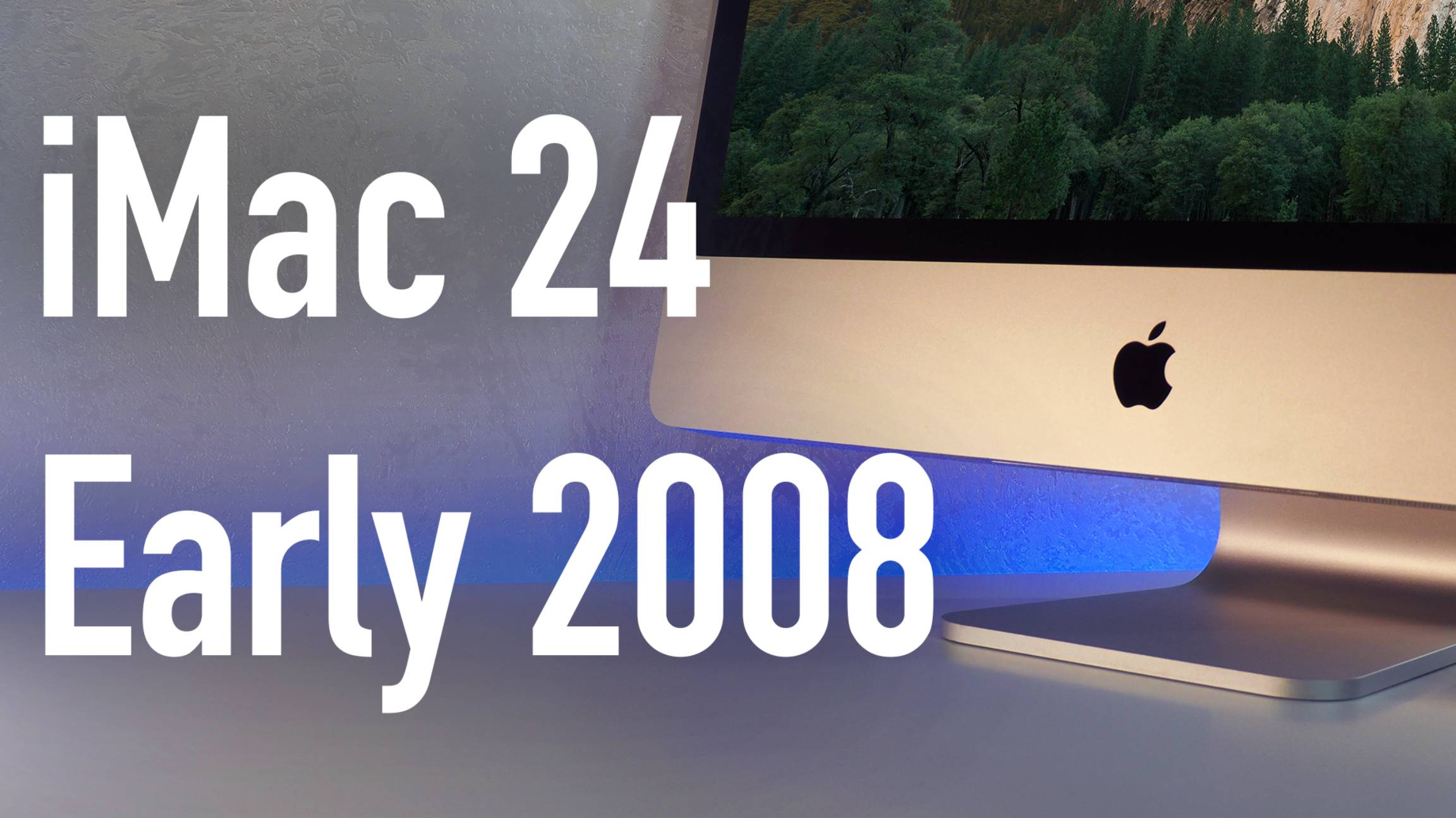 РАБОЧИЙ инструмент или ДЕКОРАЦИЯ? iMac 24 early 2008. Обзор.