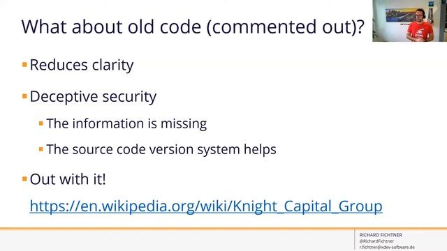 The art of clean code | Richard Fichtner (EN) смотреть онлайн