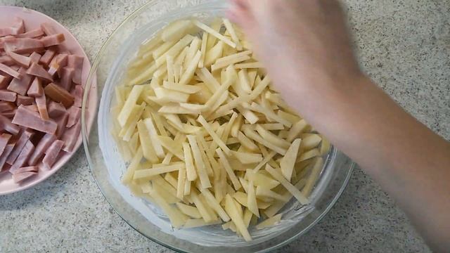 Рецепт второго блюда. Запеченый картофель