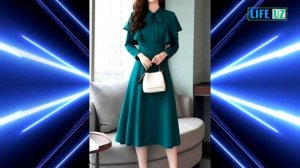 Атлас матосидан окшом либослари/Вечерние платья из атласа