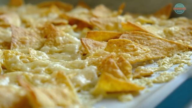 Быстрая в приготовлении хрустящая закуска с сыром за 5 минут | Mexican Nachos chips with cheese