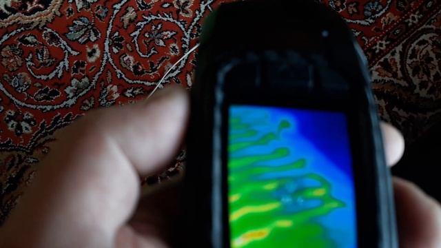 Нагрев электро одеяла. тепловизор seek reveal Pro смотреть онлайн