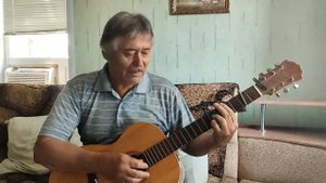 Давай пожмем друг другу руки..  Под гитару.