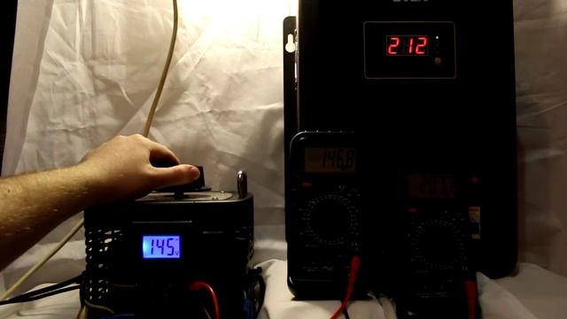 Тестирование стабилизатора SVEN AVR PRO 10000 LCD с энергосберегающей лампой смотреть онлайн