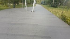 Дорожка из композитной террасной доски после 3-х лет службы